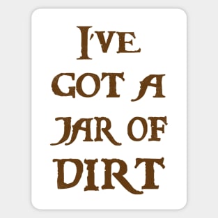 Jar of Dirt Sticker